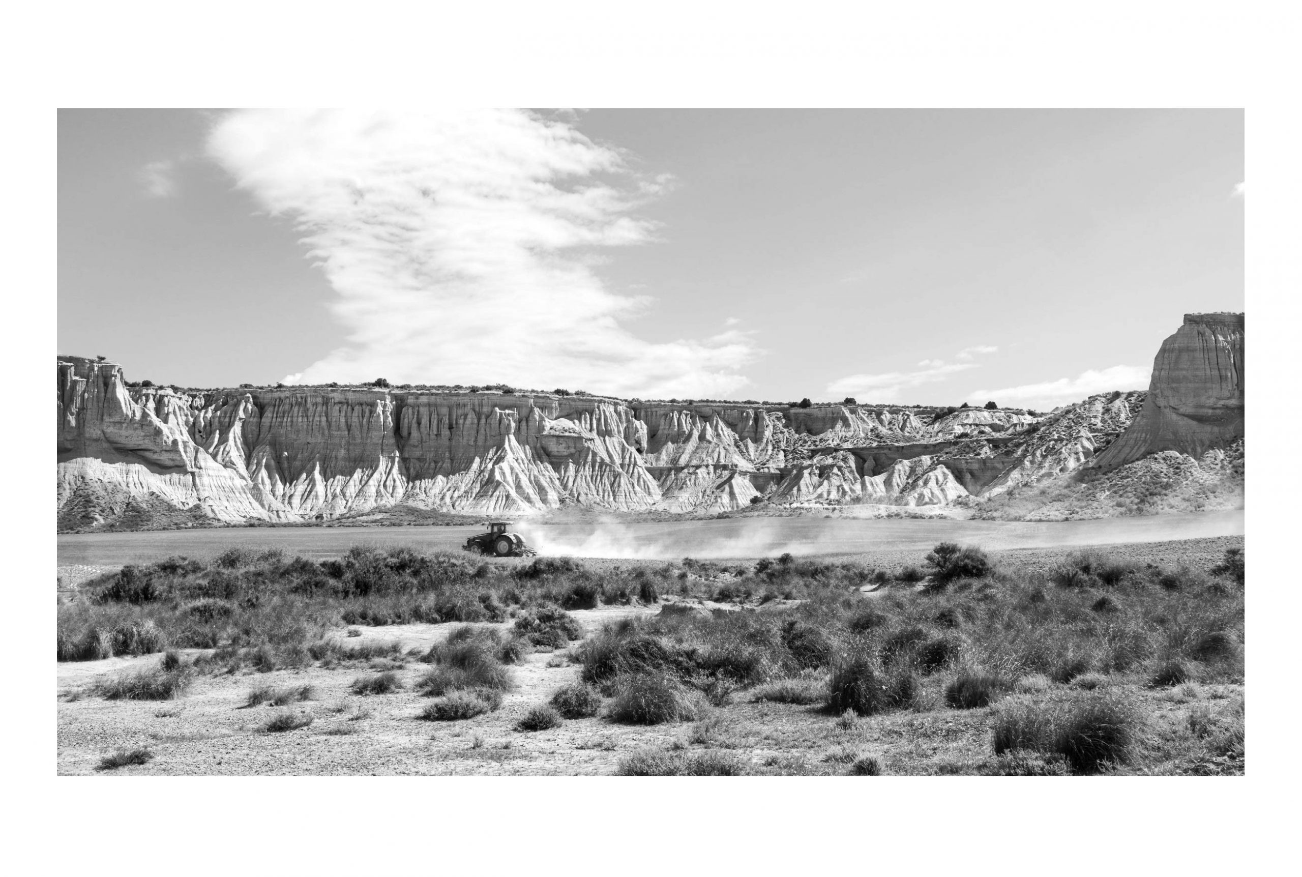 Tirage photographique d’art “L’Espagne désertique” – Espagne, imprimé sur papier Canson Baryta photographique.