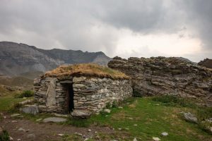 Ancienne cabane de berger, témoin de l'évolution du pastoralisme